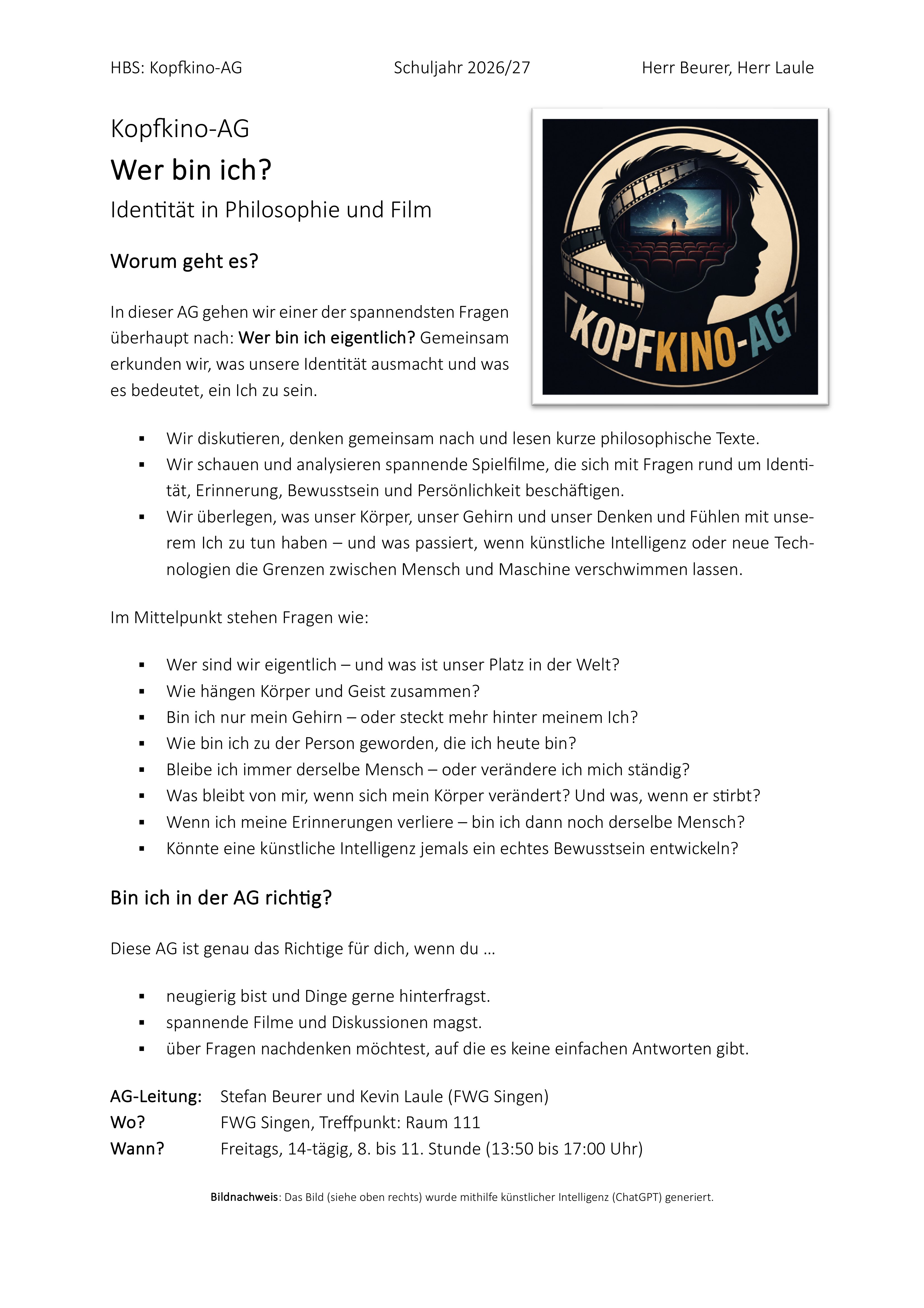 26 27 Ankundigung Philosophie AG 10001 00
