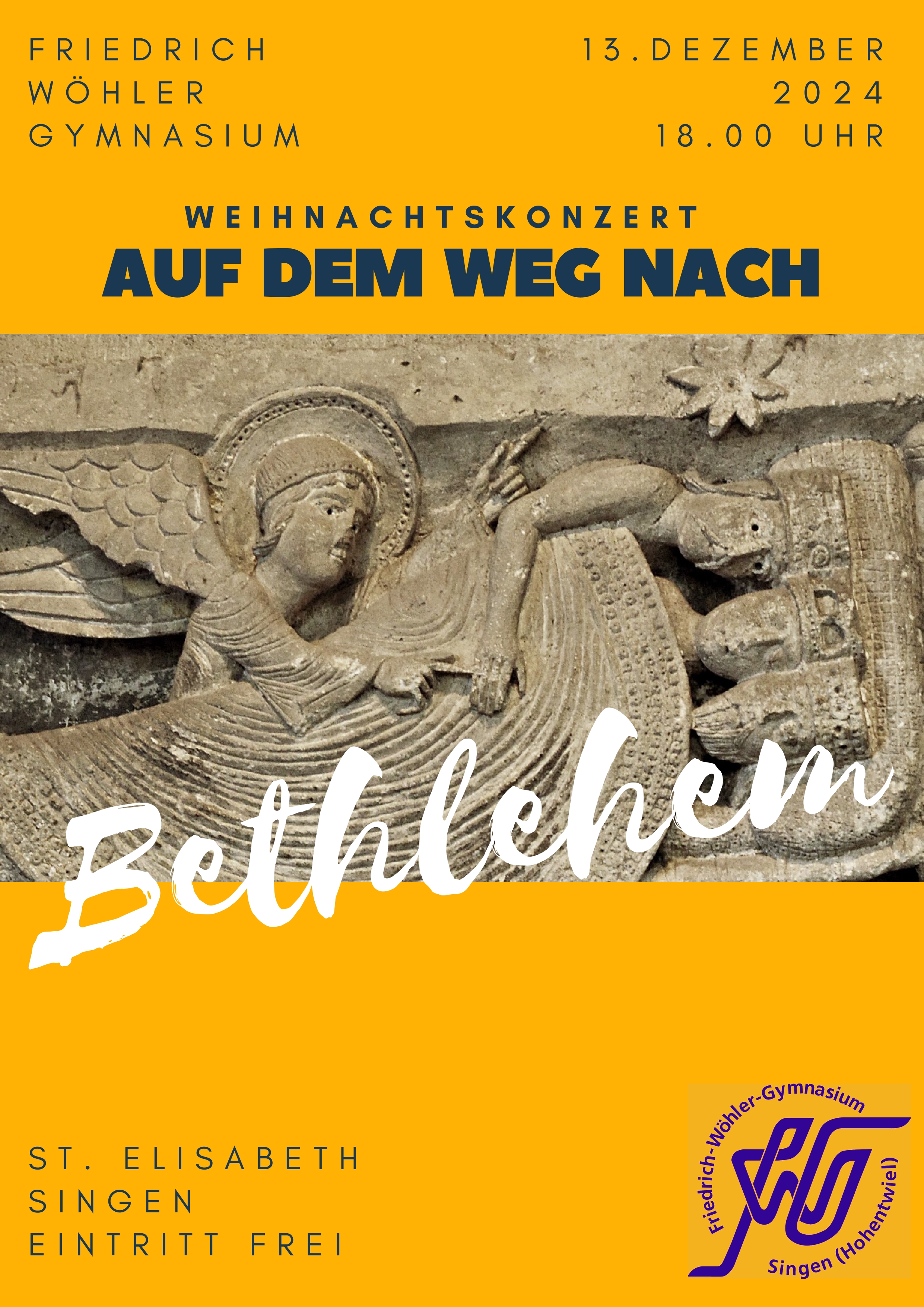 Auf dem Weg nach Bethlehem Plakat