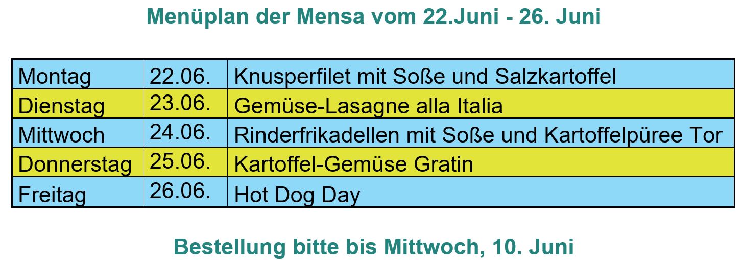 Speisekarte 22 06 26