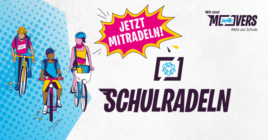 Schulradeln 2026 vom 13.06. bis 03.07.2026 - dieses Jahr mit einem Preis für die erfolgreichste Klasse!