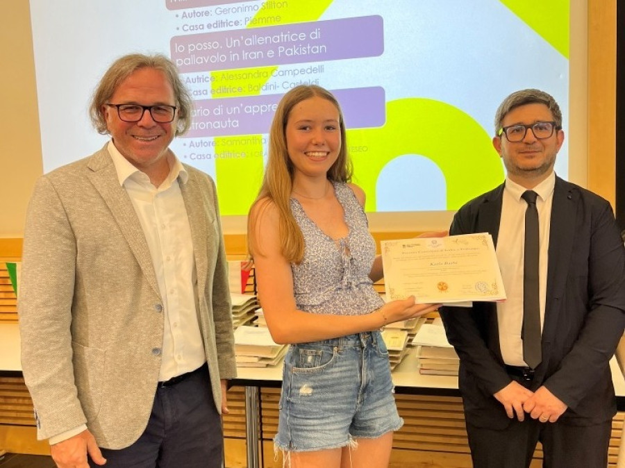 Buchpreis des italienischen Konsulats für Karla Barbi