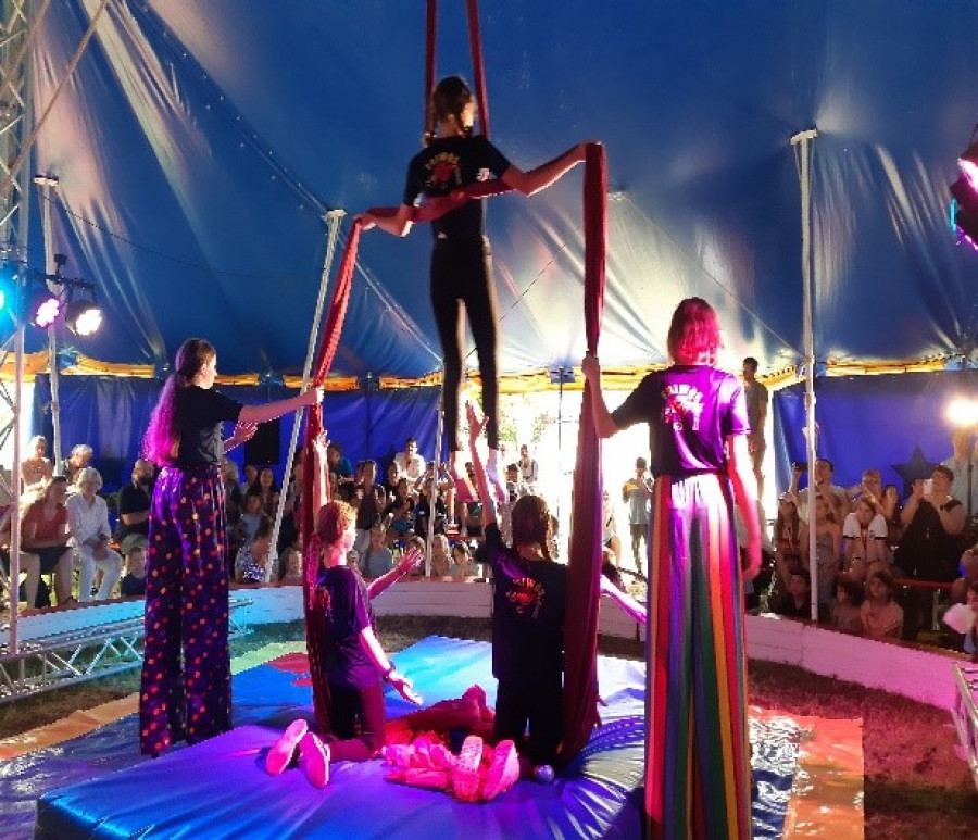 FRIWÖS Zirkus AG Auftritte im Zirkuszelt in Konstanz und Engen