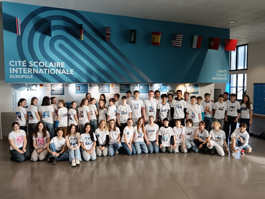 Schüleraustausch der 8. Klassen in Frankreich 